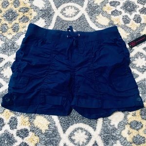 Blue Cargo Shorts